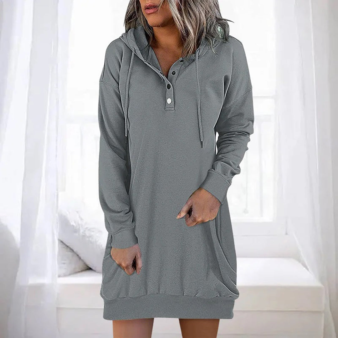 Trui Jurk Dames | Capuchon & Comfortabel