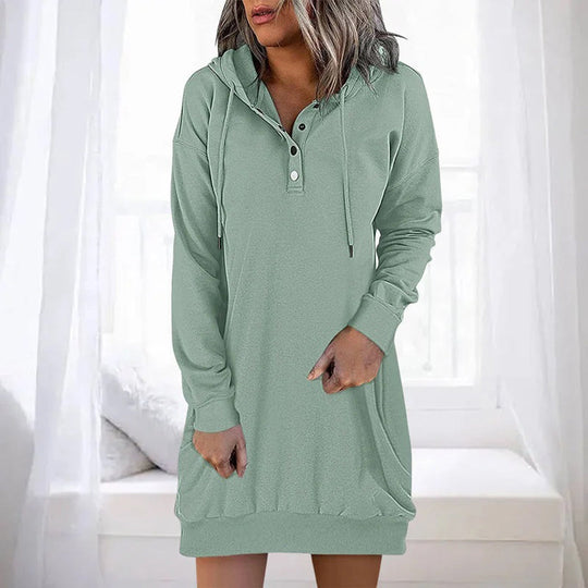 Trui Jurk Dames | Capuchon & Comfortabel