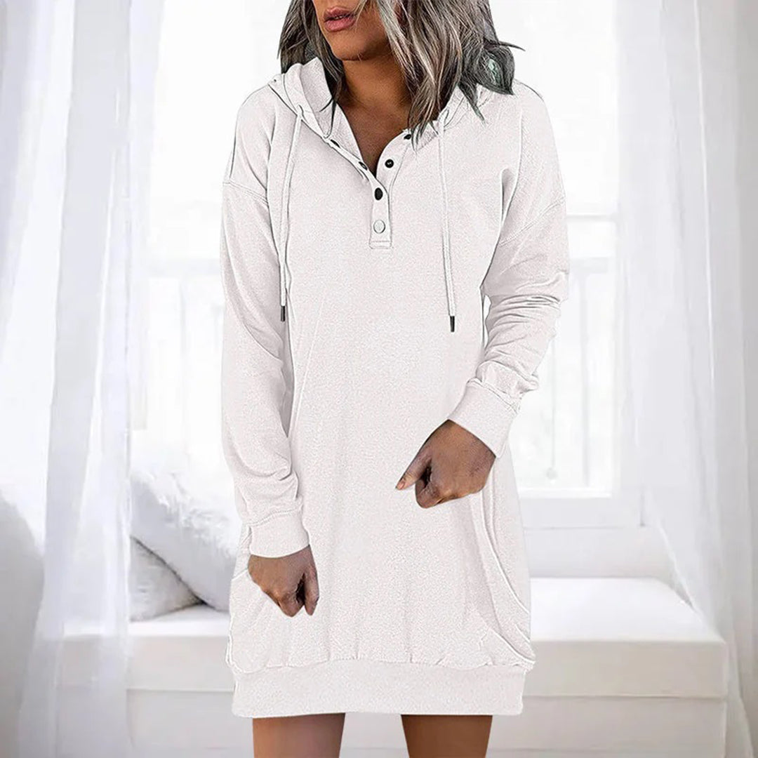 Trui Jurk Dames | Capuchon & Comfortabel