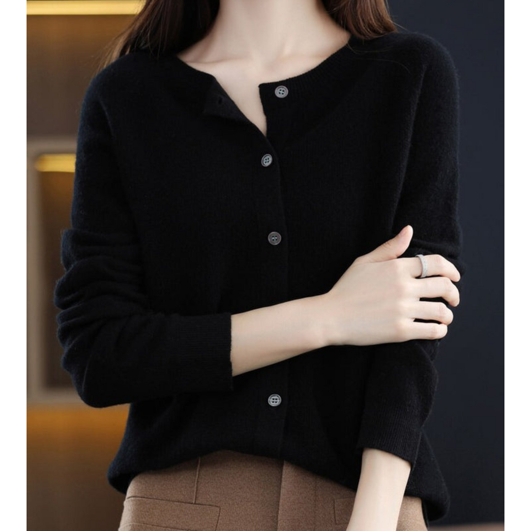 Truien dames | Vest | O-hals & knoopsluiting voor tijdloze warmte