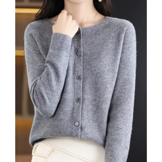 Truien dames | Vest | O-hals & knoopsluiting voor tijdloze warmte