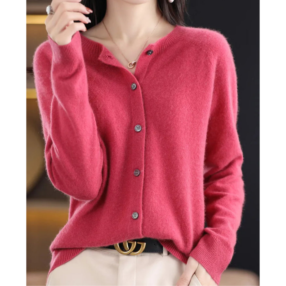 Truien dames | Vest | O-hals & knoopsluiting voor tijdloze warmte
