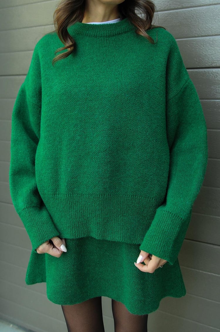 Truipak Dames | Oversized Trui & Aansluitende Rok 12
