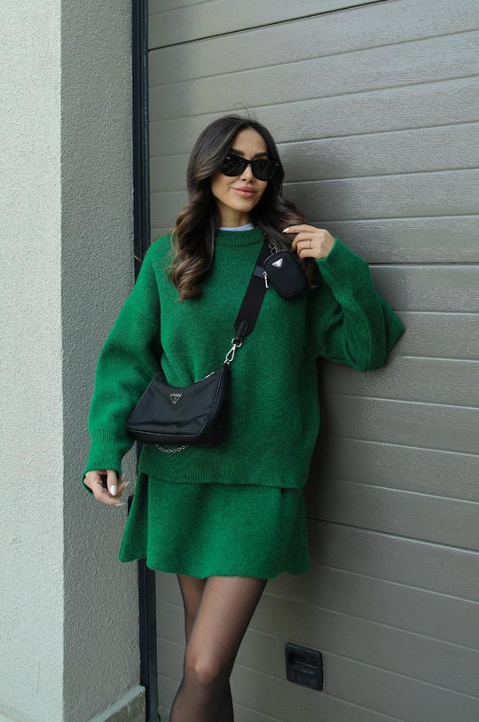 Truipak Dames | Oversized Trui & Aansluitende Rok 14