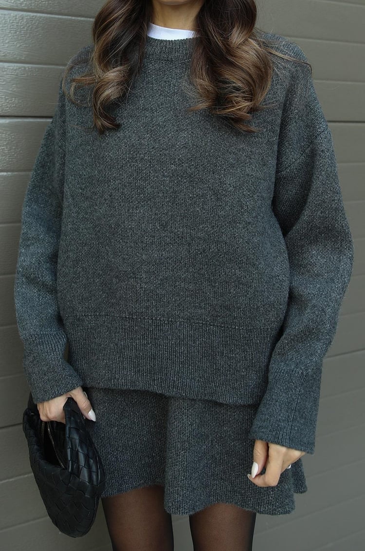 Truipak Dames | Oversized Trui & Aansluitende Rok 21
