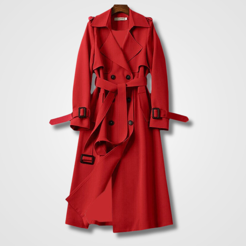 Tussenjas Dames | Ceintuur voor Taille-Accent & Dubbele Knopen