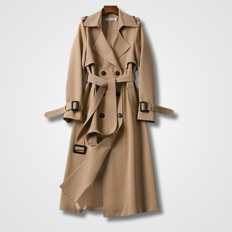 Tussenjas Dames | Ceintuur voor Taille-Accent & Dubbele Knopen