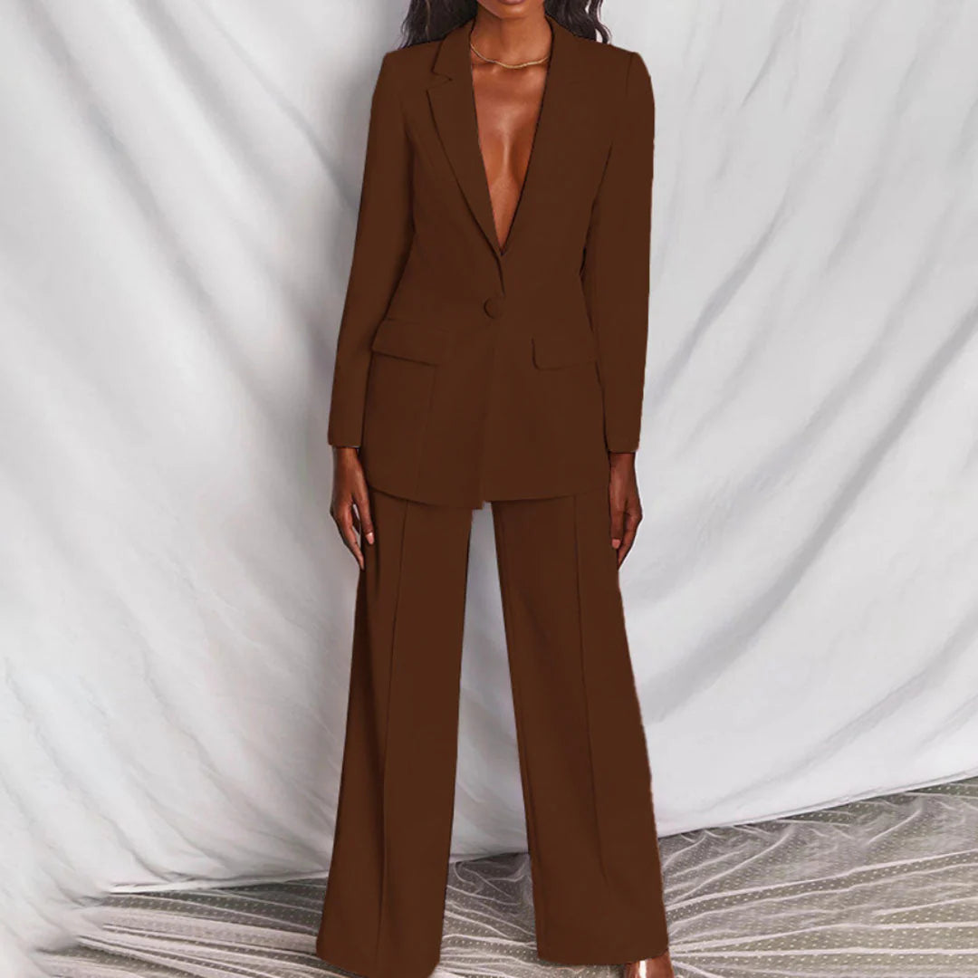 Tweedelig Pak Dames | Elegant Silhouet & Comfortabele Pasvorm