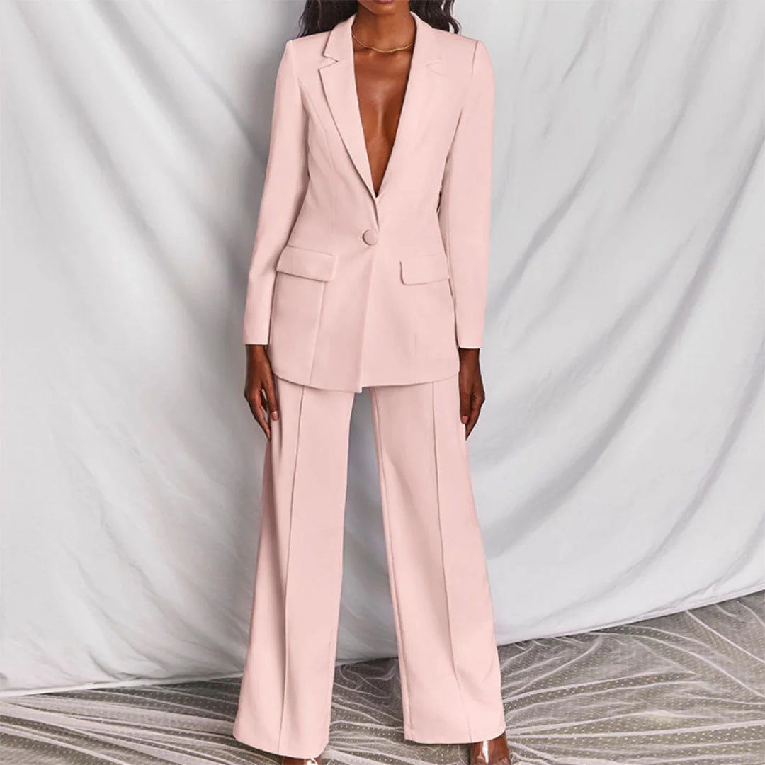 Tweedelig Pak Dames | Elegant Silhouet & Comfortabele Pasvorm