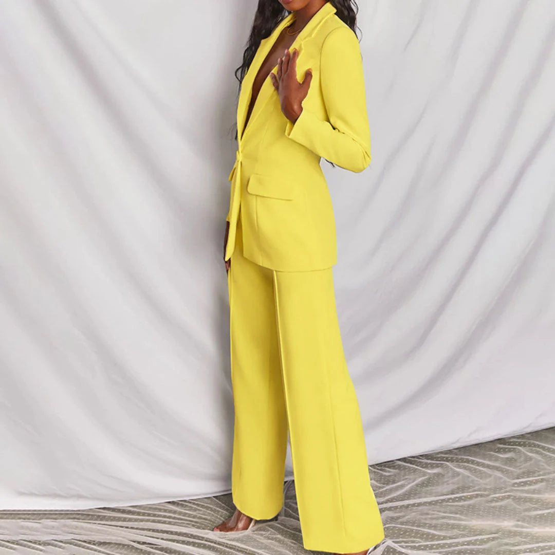 Tweedelig Pak Dames | Elegant Silhouet & Comfortabele Pasvorm