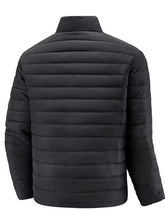 Übergangsjacke Herren Slim Fit | Steppjacke mit Stehkragen 1