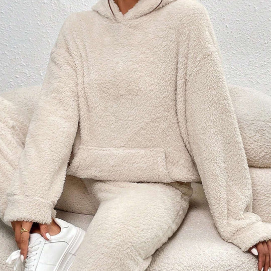 Ultra-Comfortabel Teddy Huispak met Capuchon - Lana 1