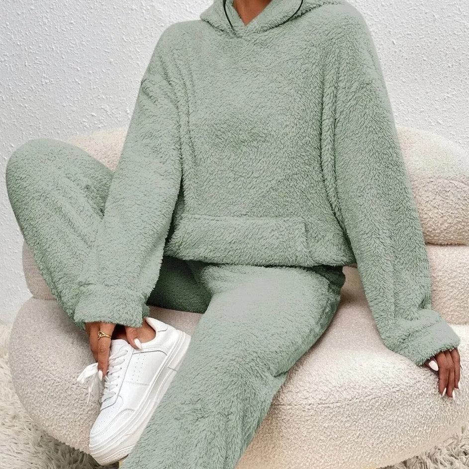 Ultra-Comfortabel Teddy Huispak met Capuchon - Lana 2