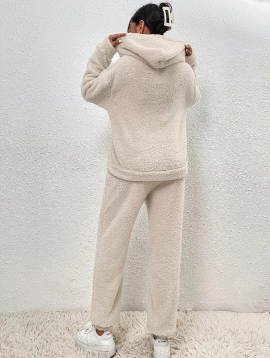 Ultra-Comfortabel Teddy Huispak met Capuchon - Lana 4