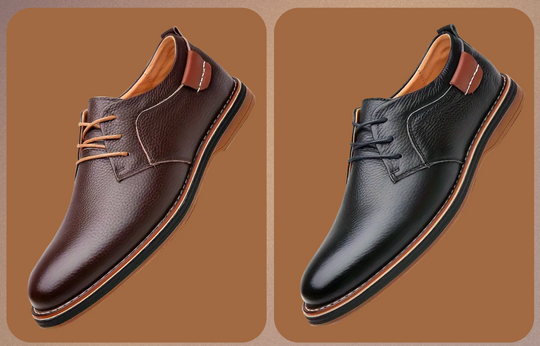 Herren Business Schuhe Anatomisches Fußbett Stoßabsorbierend 6