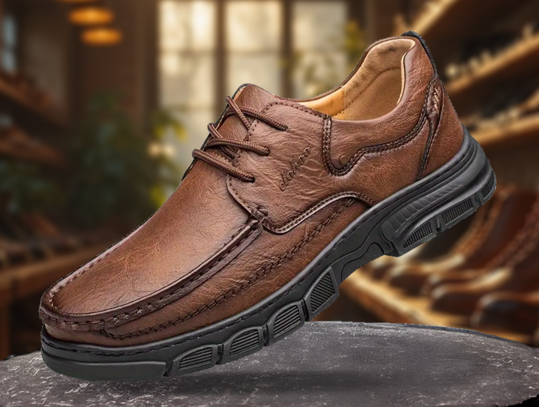Herren Schnürschuhe Business Anzugschuhe Rutschfeste Sohle 5