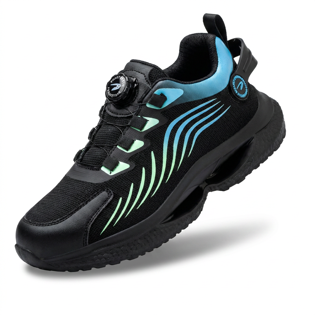 Veiligheidssneakers met Stalen Neus en Draaiknopsluiting 11