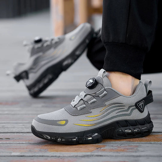 Veiligheidssneakers met Stalen Neus en Draaiknopsluiting 2