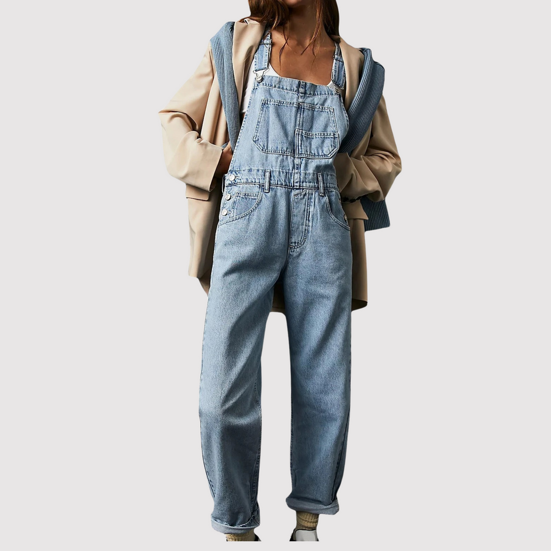 Verena | Denim Tuinbroek Dames 0