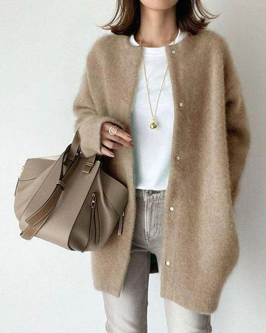 Dielle - Vest van wol en mohair 5