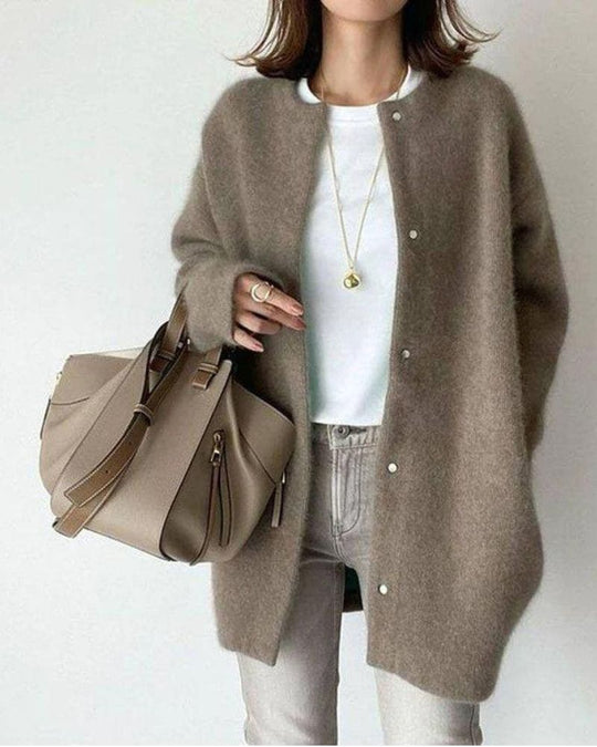 Dielle - Vest van wol en mohair 6