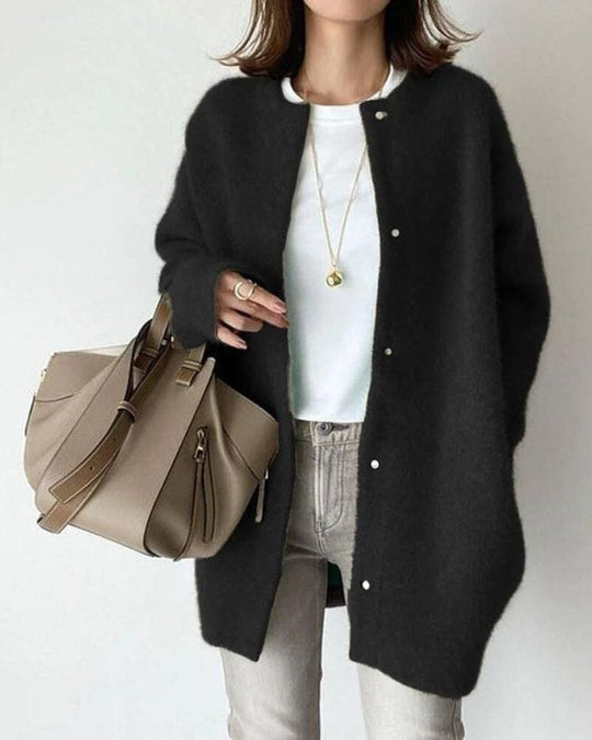 Dielle - Vest van wol en mohair 9