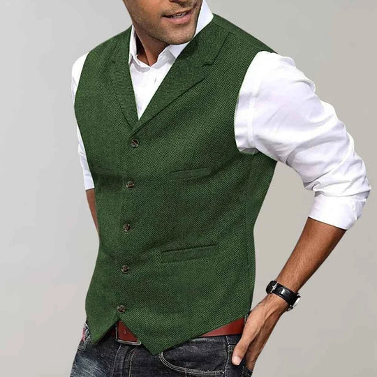 Vest Heren | Getailleerde Slim Fit