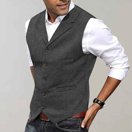 Vest Heren | Getailleerde Slim Fit