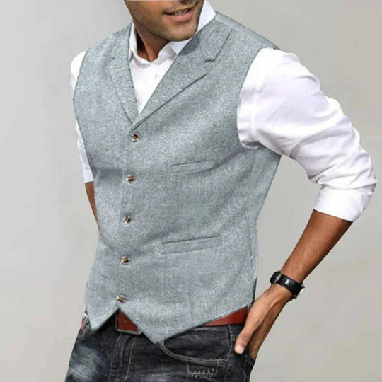 Vest Heren | Getailleerde Slim Fit
