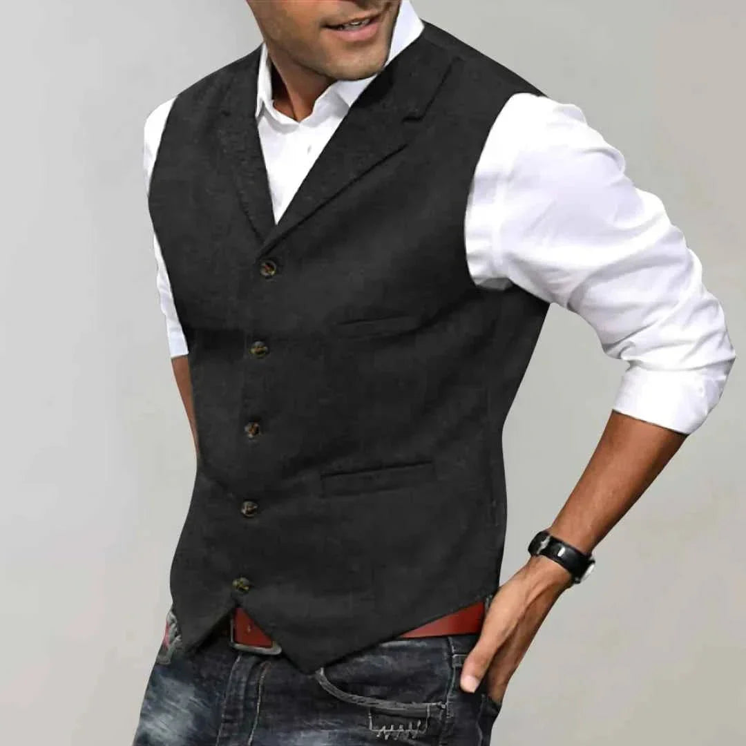 Vest Heren | Getailleerde Slim Fit
