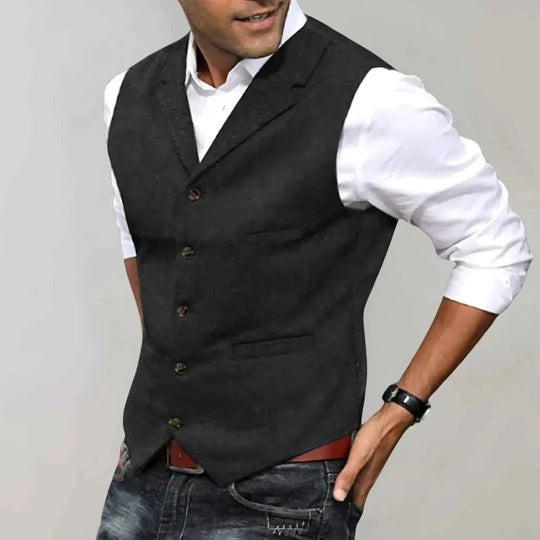 Vest Heren | Getailleerde Slim Fit