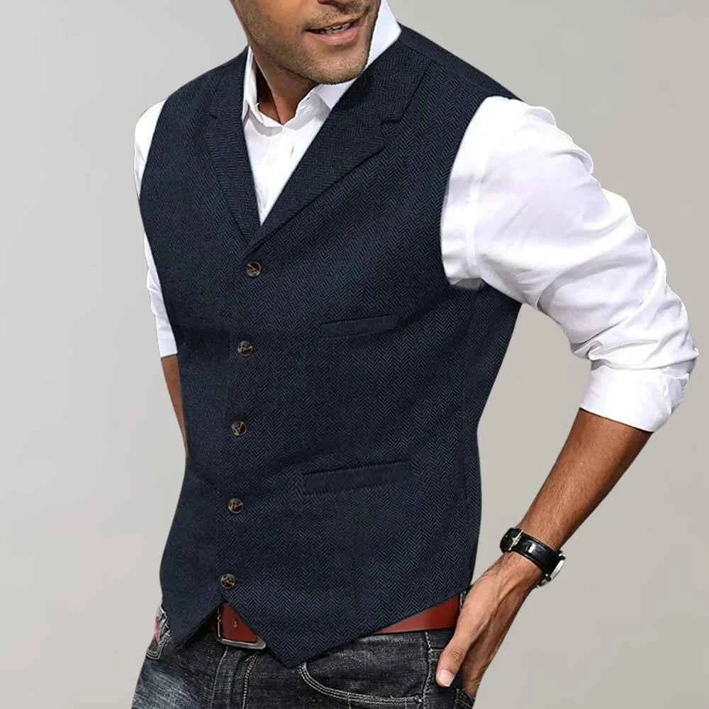 Vest Heren | Getailleerde Slim Fit