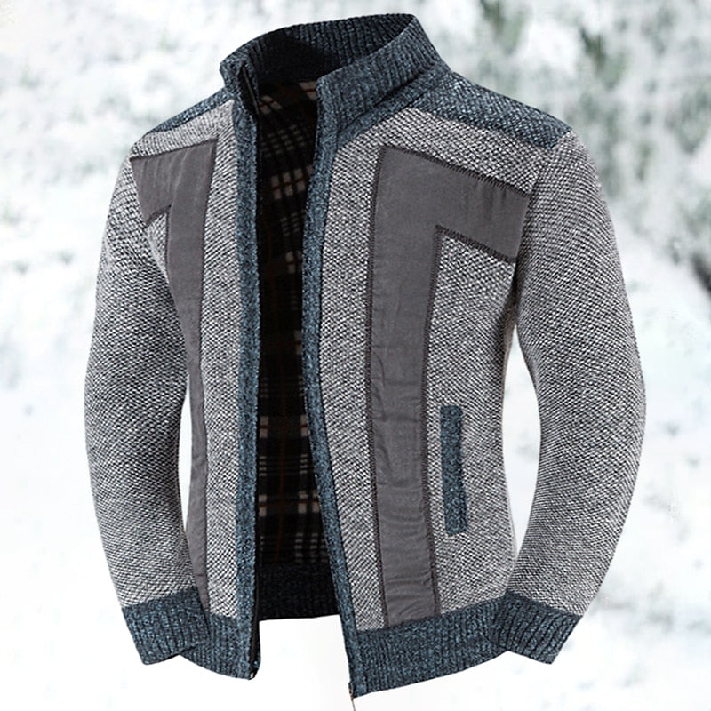 Vest Heren Met Rits | Warmtecomfort & Opstaande Kraag