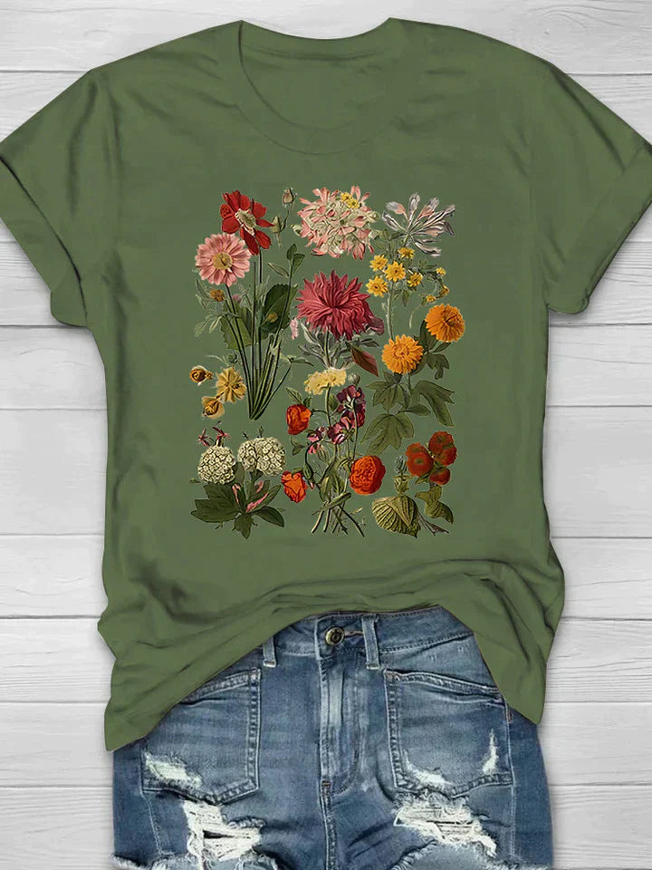 Vintage Shirt Dames | Bloemenprint & Zomerse look
