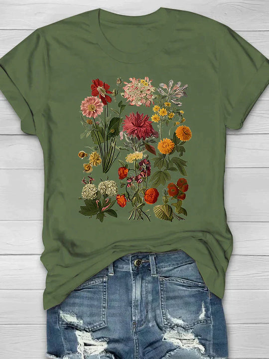 Vintage Shirt Dames | Bloemenprint & Zomerse look