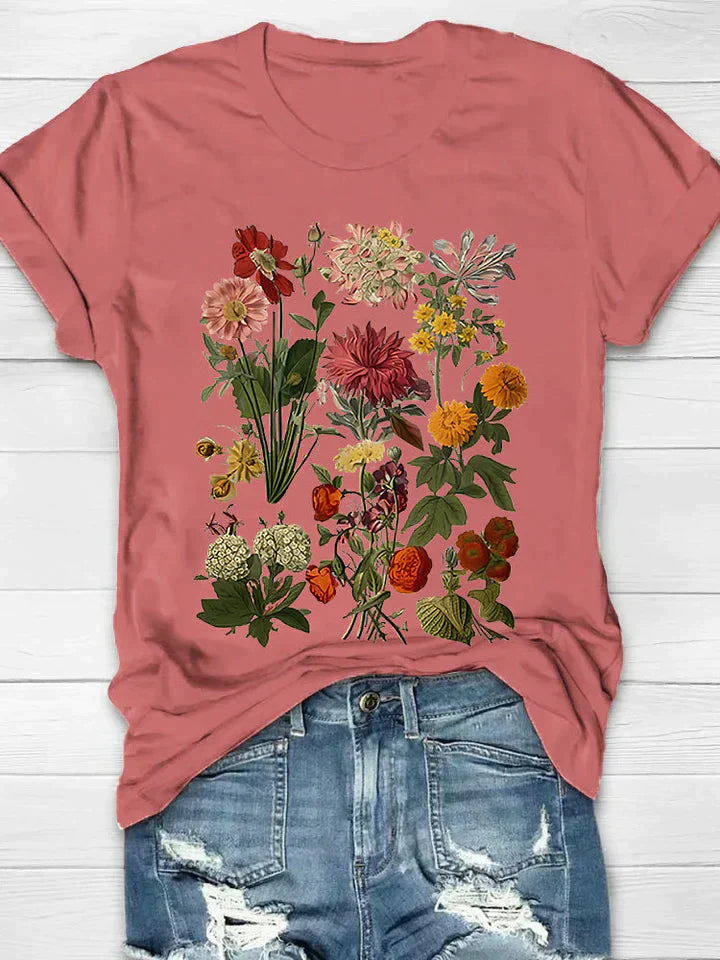 Vintage Shirt Dames | Bloemenprint & Zomerse look