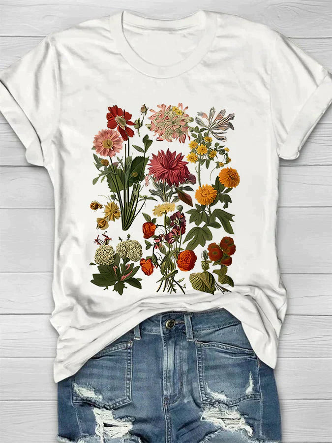 Vintage Shirt Dames | Bloemenprint & Zomerse look