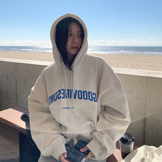 VintageHoodie: Hoodie Voor Dames 0