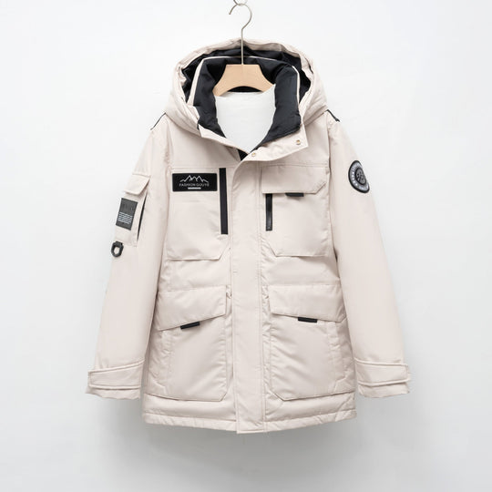 Warme Damen Winterjacke mit Kapuze | Winterparka für kalte Tage 0