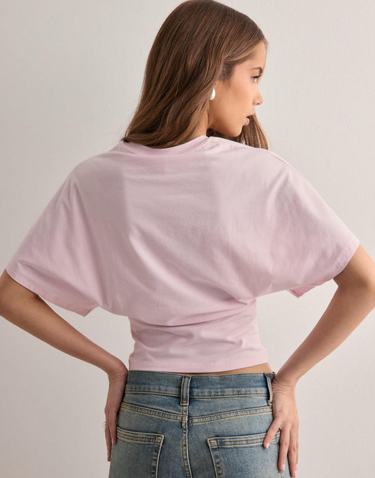 Wide Sleeve T-shirt Dames | Taille-accent & Flatterende Pasvorm