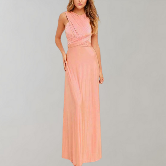 Wikkeljurk Dames | Diepe V-hals & Vloeiend Maxi Silhouet