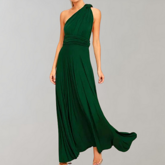Wikkeljurk Dames | Diepe V-hals & Vloeiend Maxi Silhouet