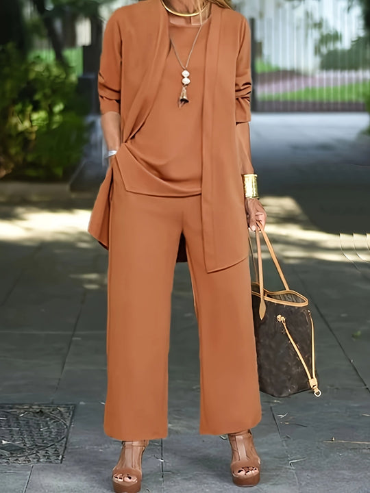 Wilma™ | Stijlvol Chic Drie-delig Set 0