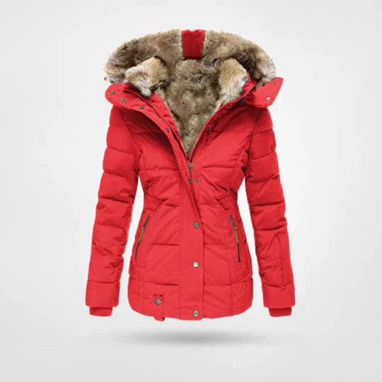 Winterjacke Damen | Gefütterte Kapuze & Doppelter Verschluss 4