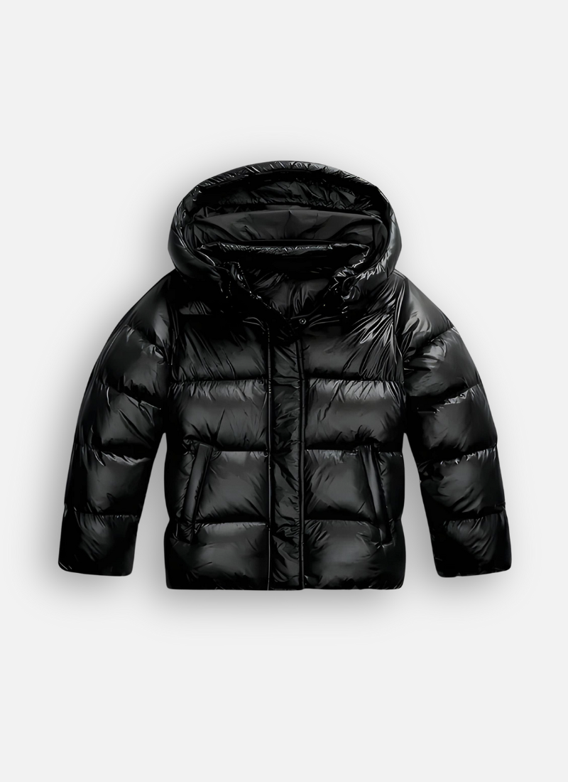 Winterjacke Damen | Pufferjacke | Leichte Wärme mit Glanz-Look 1
