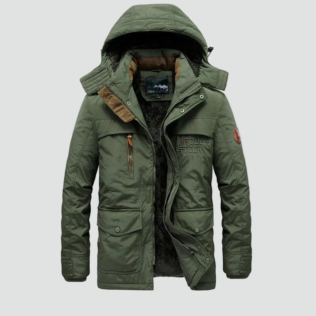 Winterjas Heren | Gevoerd met Capuchon 2
