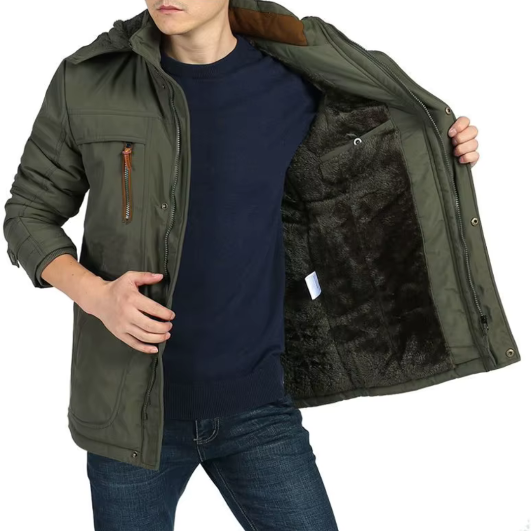 Winterjas Heren | Gevoerd met Capuchon 9