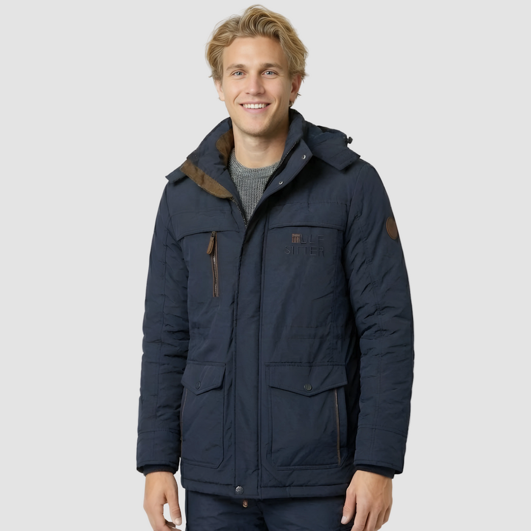 Winterjas Heren | Gevoerd met Capuchon 1