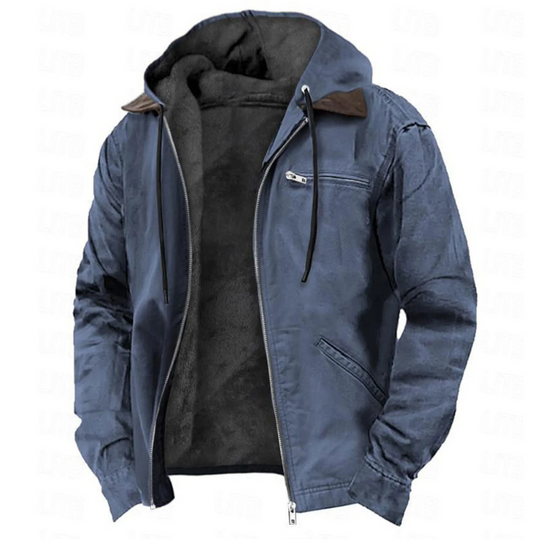 Winterjacke Herren | Jacke mit Kapuze | Verstellbare Passform & Cleverer Stauraum 4