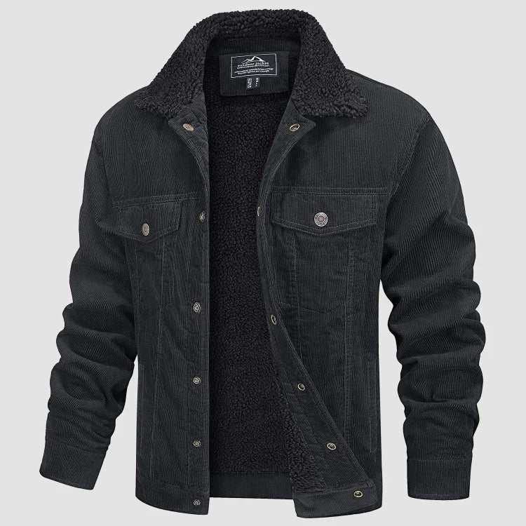 Winterjacke Herren | Kragen & Taschen für Wärme und Komfort